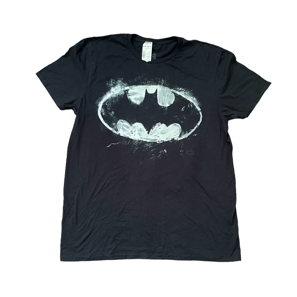 DC Comics Men's Batman‎ Logo Smoke Signal T-Shirt